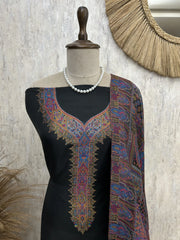 Kani Weaving Cotton Silk Unstitched Suit