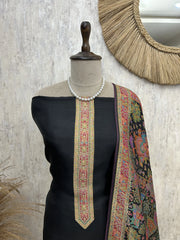 Rajwada Elegance Silk Unstitched Suit