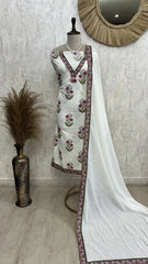 Block Print Cotton Unstitched Suit Set