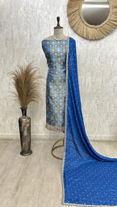 Elegant Royal Unstiched Sui