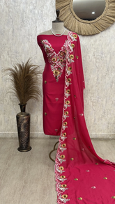 Blossom Grace Unstiched Suit