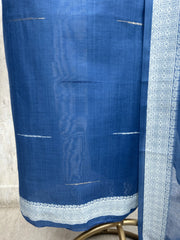 Indigo Heritage Elegance Unstiched Suit