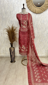 Forest Green Heritage Unstiched Suit