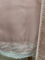 Organza Unstitched Suit Set With Organza Dupatta