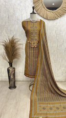 Ajrakh Grace Unstiched Suit
