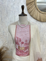 Lotus Meadow Charm Unstitched Suit