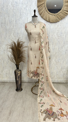 Regal Elephant Journey Unstitched Suit