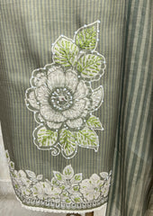 Rosewood Bloom Ensemble Unstitched Suit