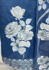 Timeless Indigo Craft Unstitched Suit