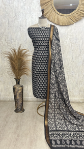 Timeless Ethnic Grace Unstitched Suit