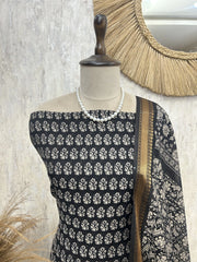 Timeless Ethnic Grace Unstitched Suit