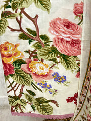 Pastel Blossom Charm Unstitched Suit