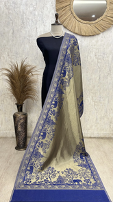 Reversible Moonlight Unisex Stoles With Curated Box Packaging