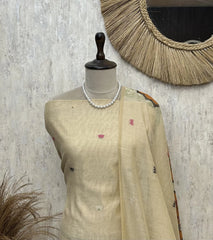 Classic Ethnic Elegance Unstitched Suit