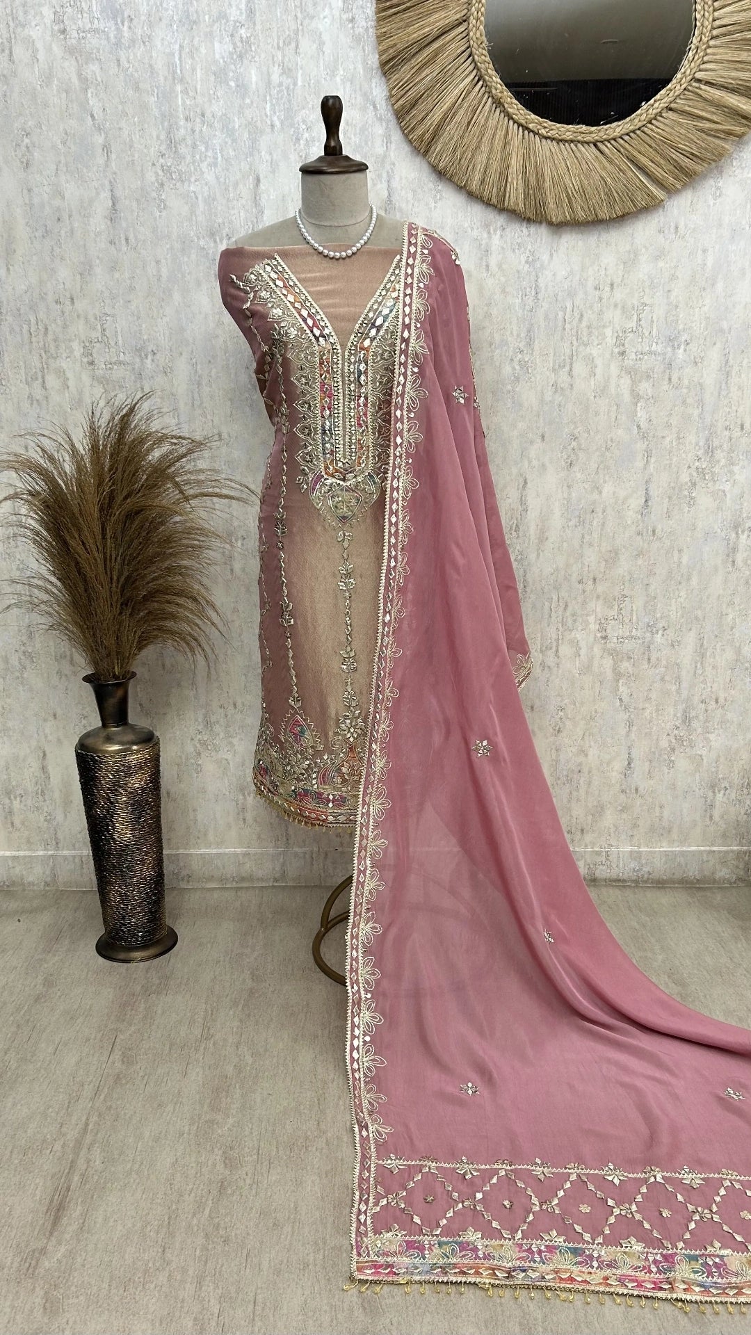 Tissue Unstitched suit set