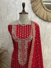 Royal Organza Unstitched suit