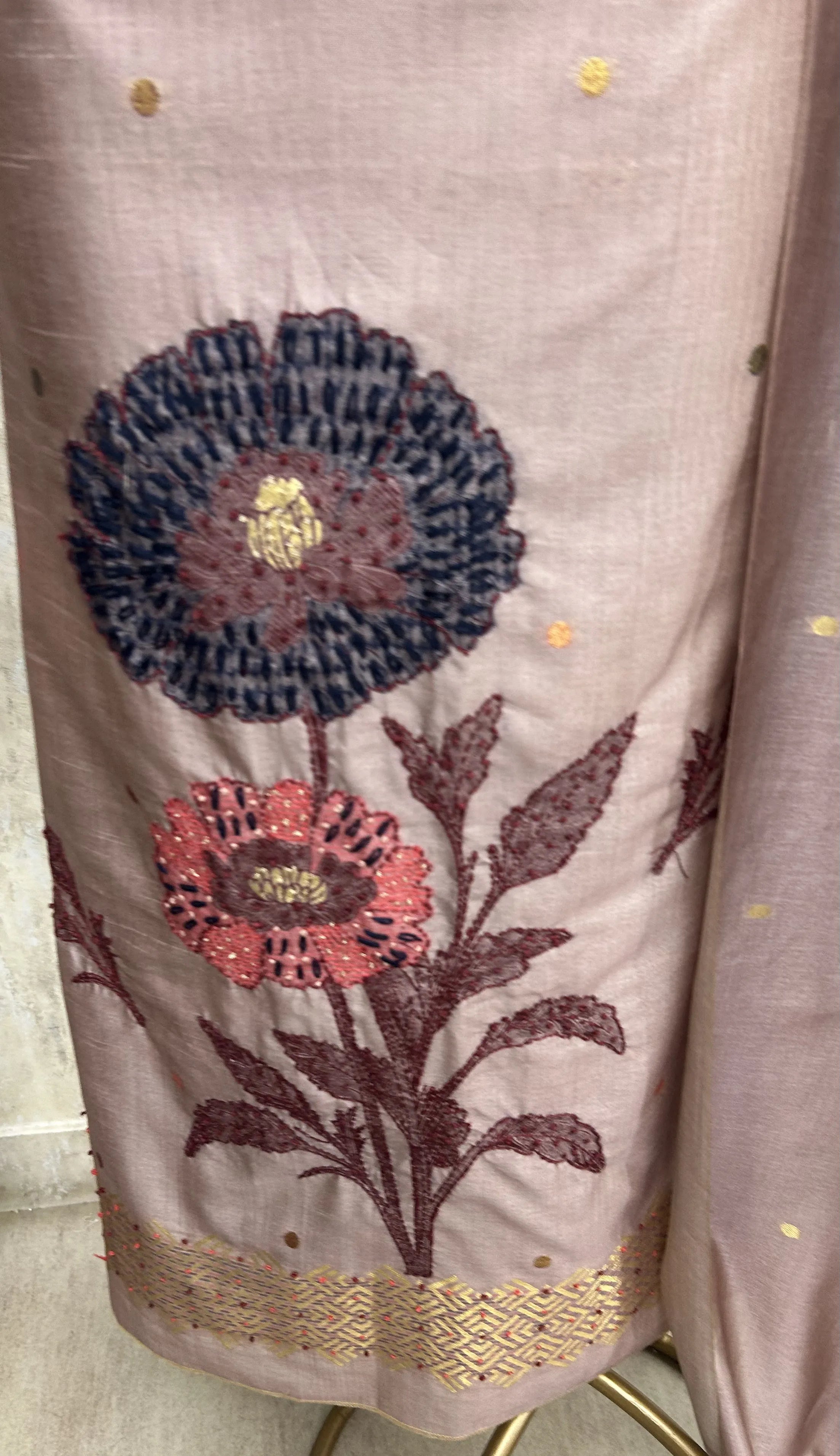 Floral Dream Tissue Unstitched suit