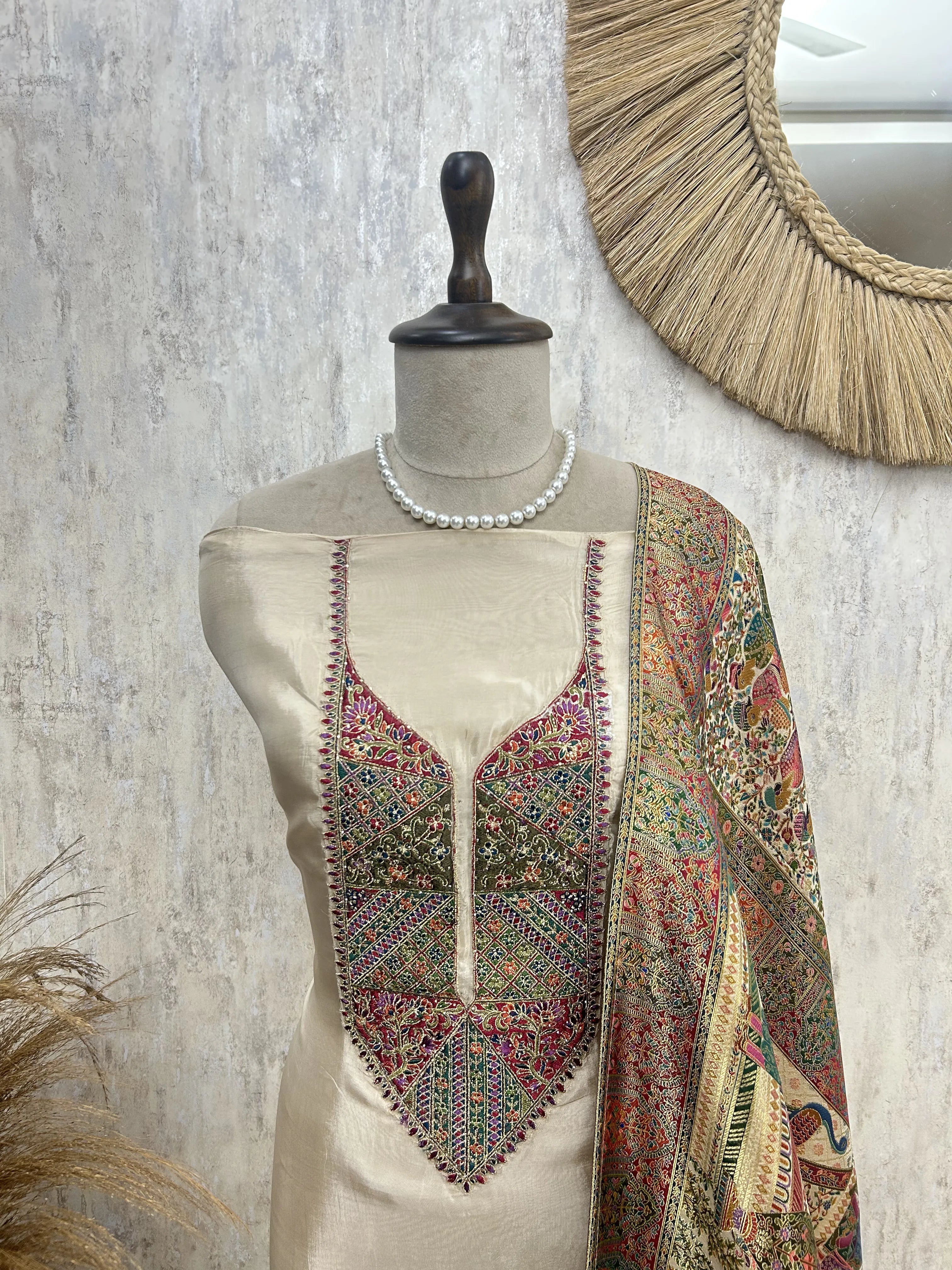 Royale Silk Unstitched suit