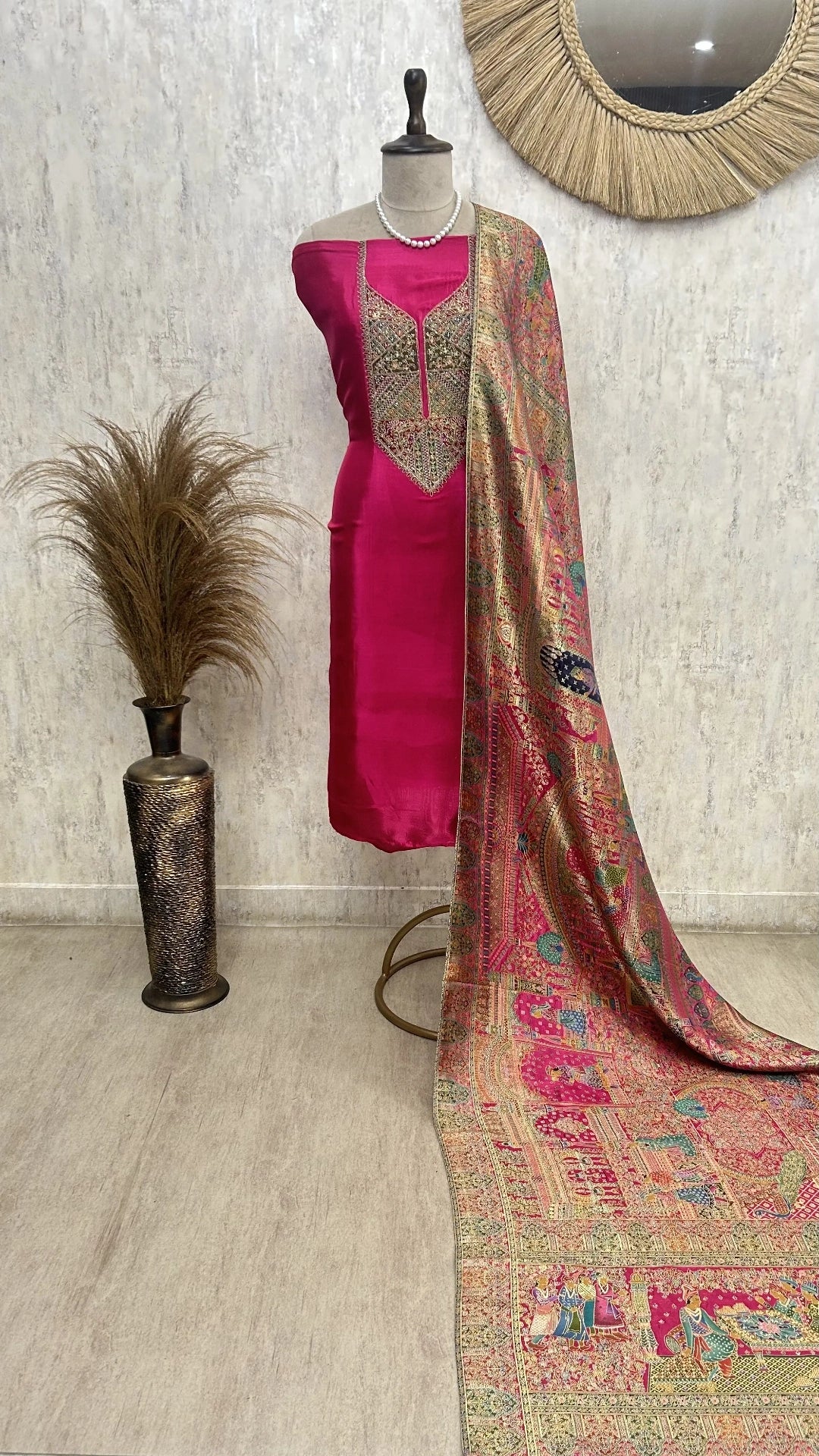 Royale Silk Unstitched suit