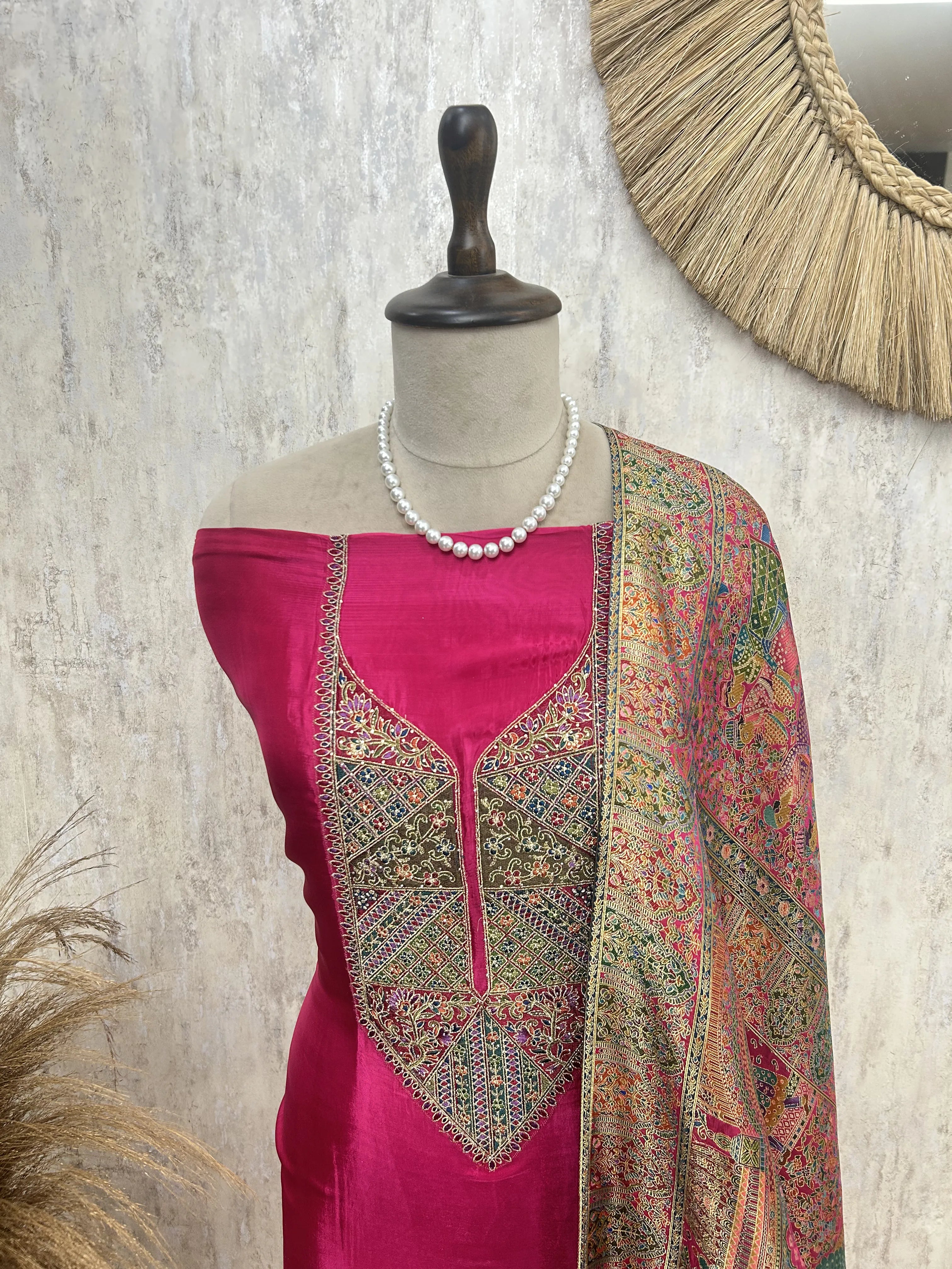 Royale Silk Unstitched suit