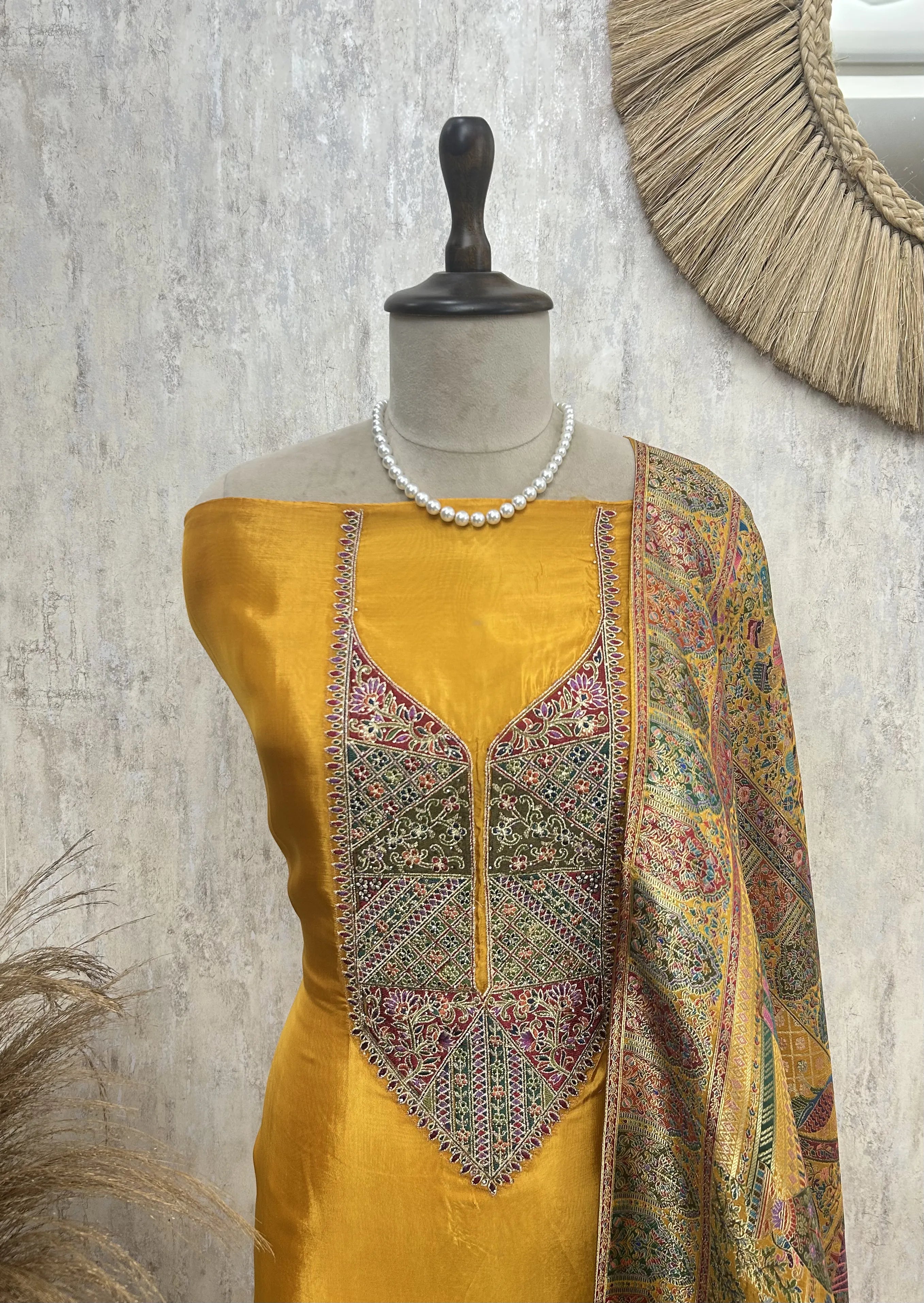 Royale Silk Unstitched suit