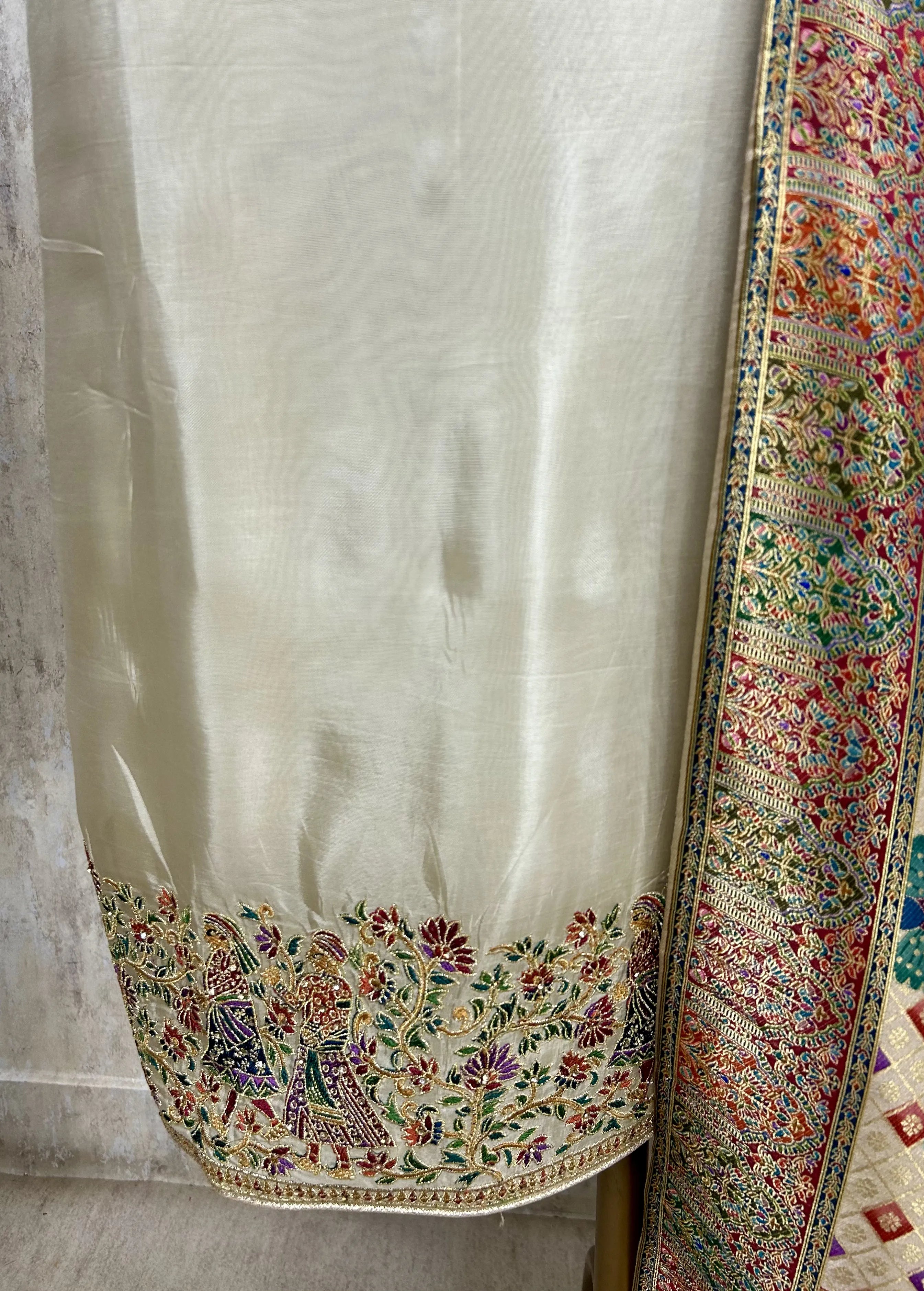 Royale Silk Unstitched with Position print