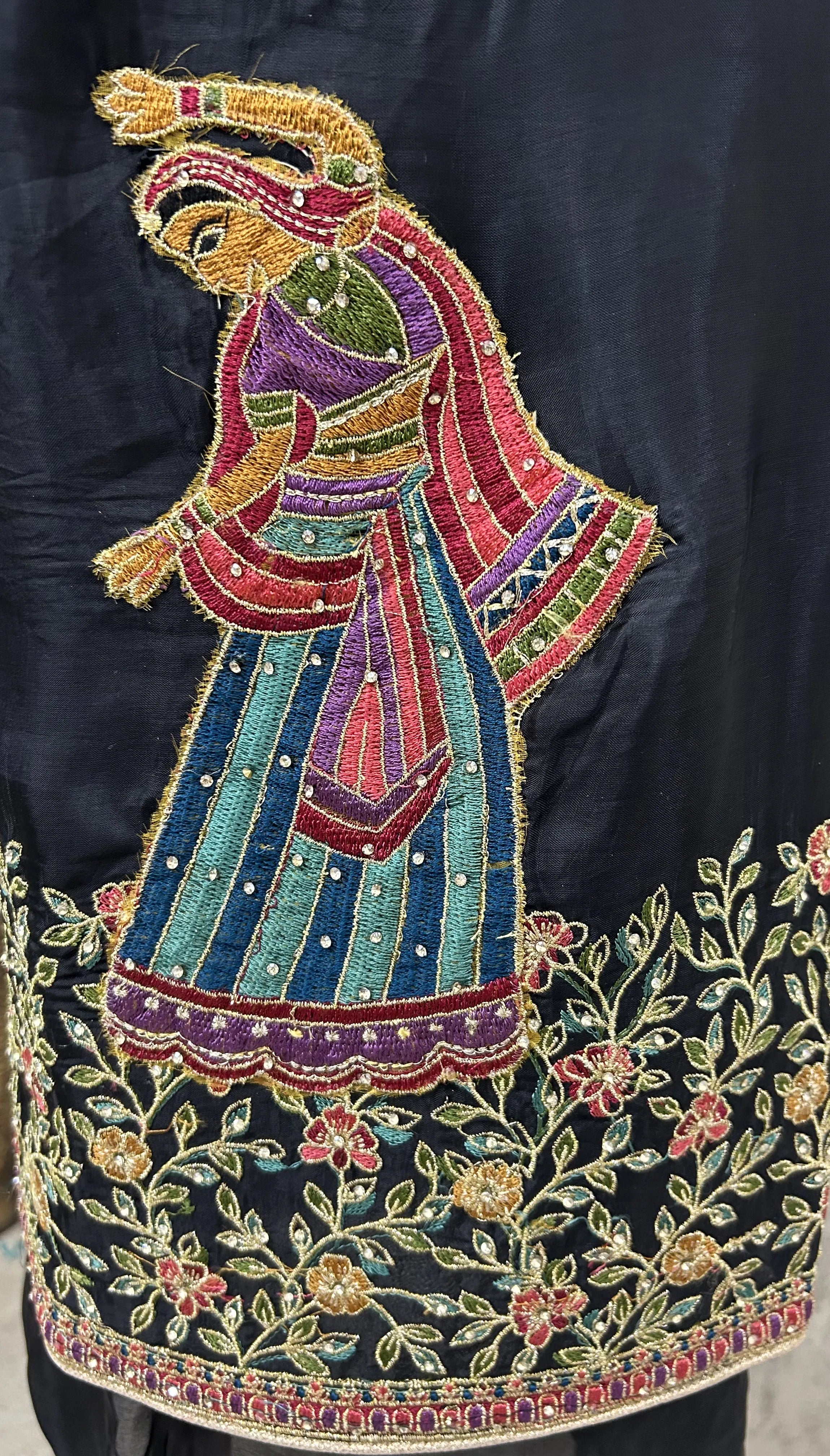 Royale Opada silk Unstitched Suit Set