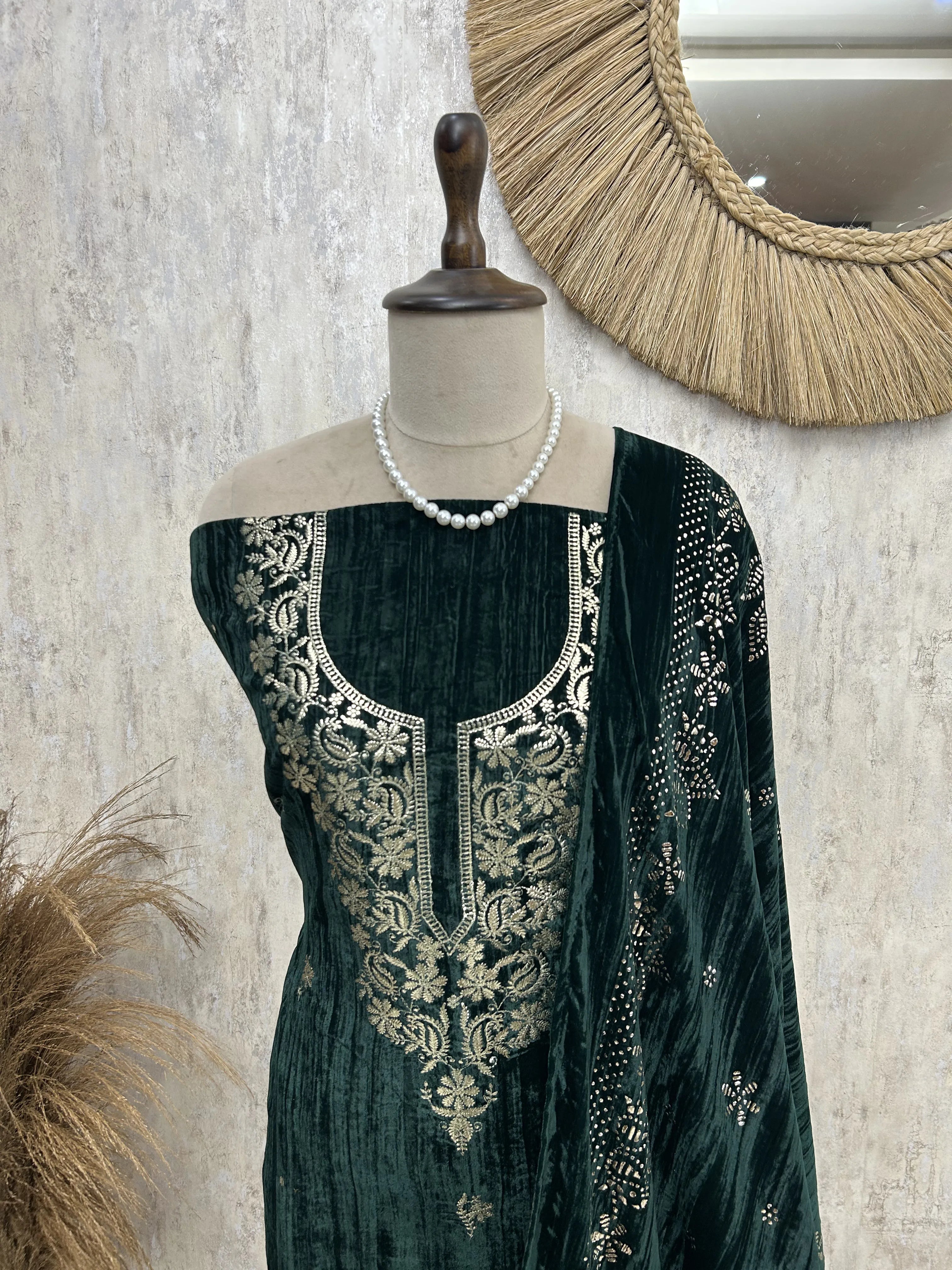 Velvet Luxe-Unstitched suit