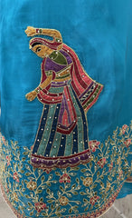 Royale Opada silk Unstitched Suit Set