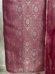 Brocade silk Luxury Unstitched suit