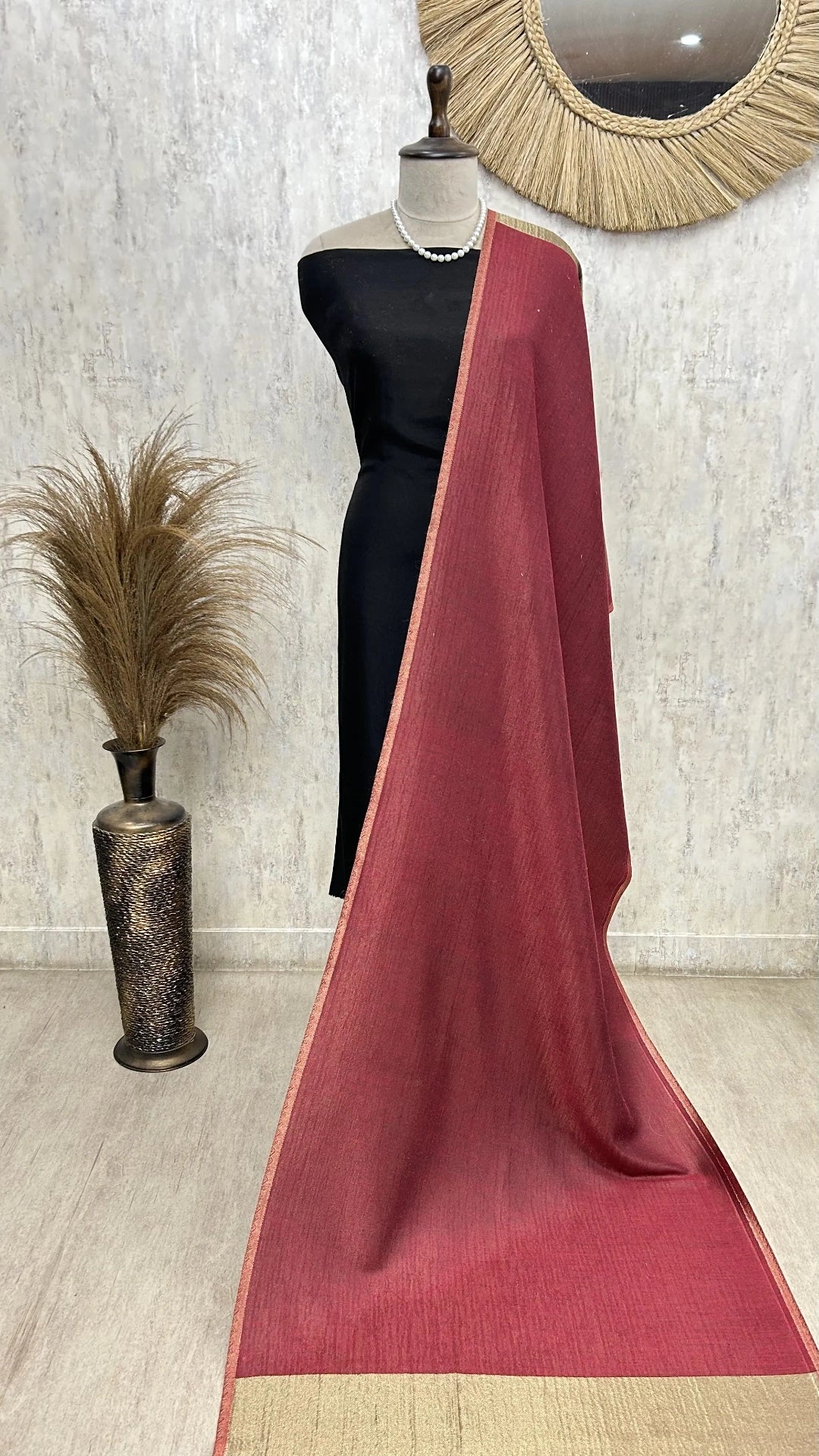 Reversible Moonlight Unisex Stoles With Curated Box Packaging