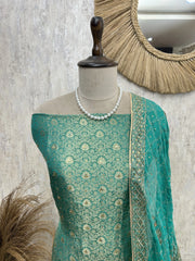 Festive Elegance Unstiched Suit