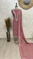 Graceful Lucknowis Unstiched Suit