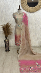 Soft Bloom Grace Unstiched Suit