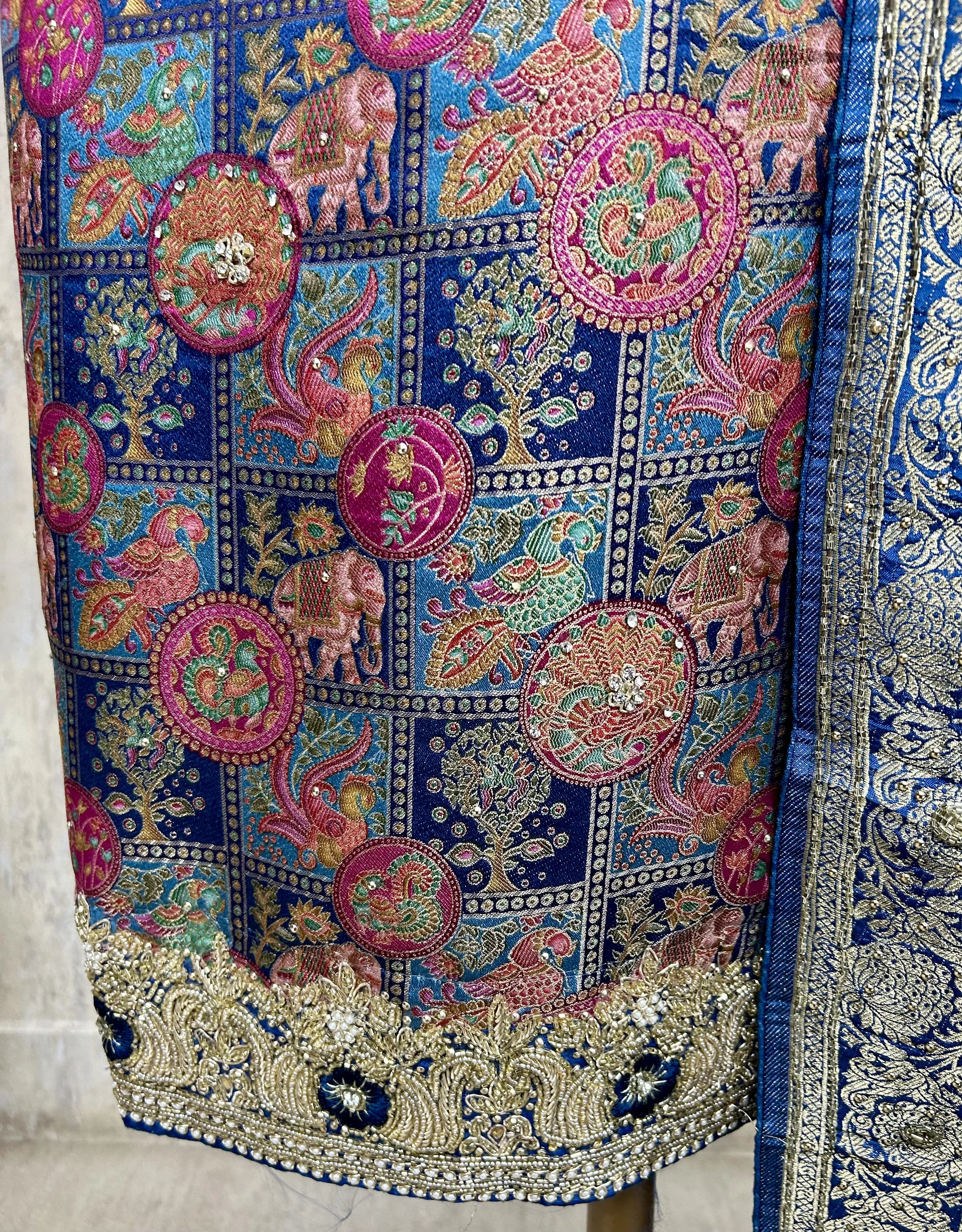 Heritage Motifs Unstiched Suit