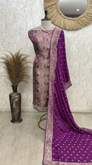 Heritage Motifs Unstiched Suit