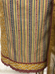 Ajrakh Grace Unstiched Suit
