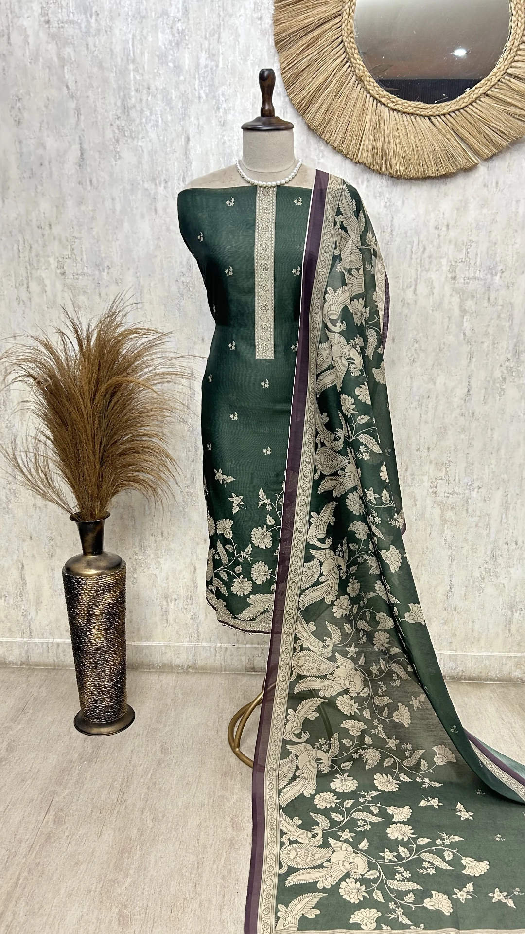 Midnight Heritage Ensemble Unstitched Suit