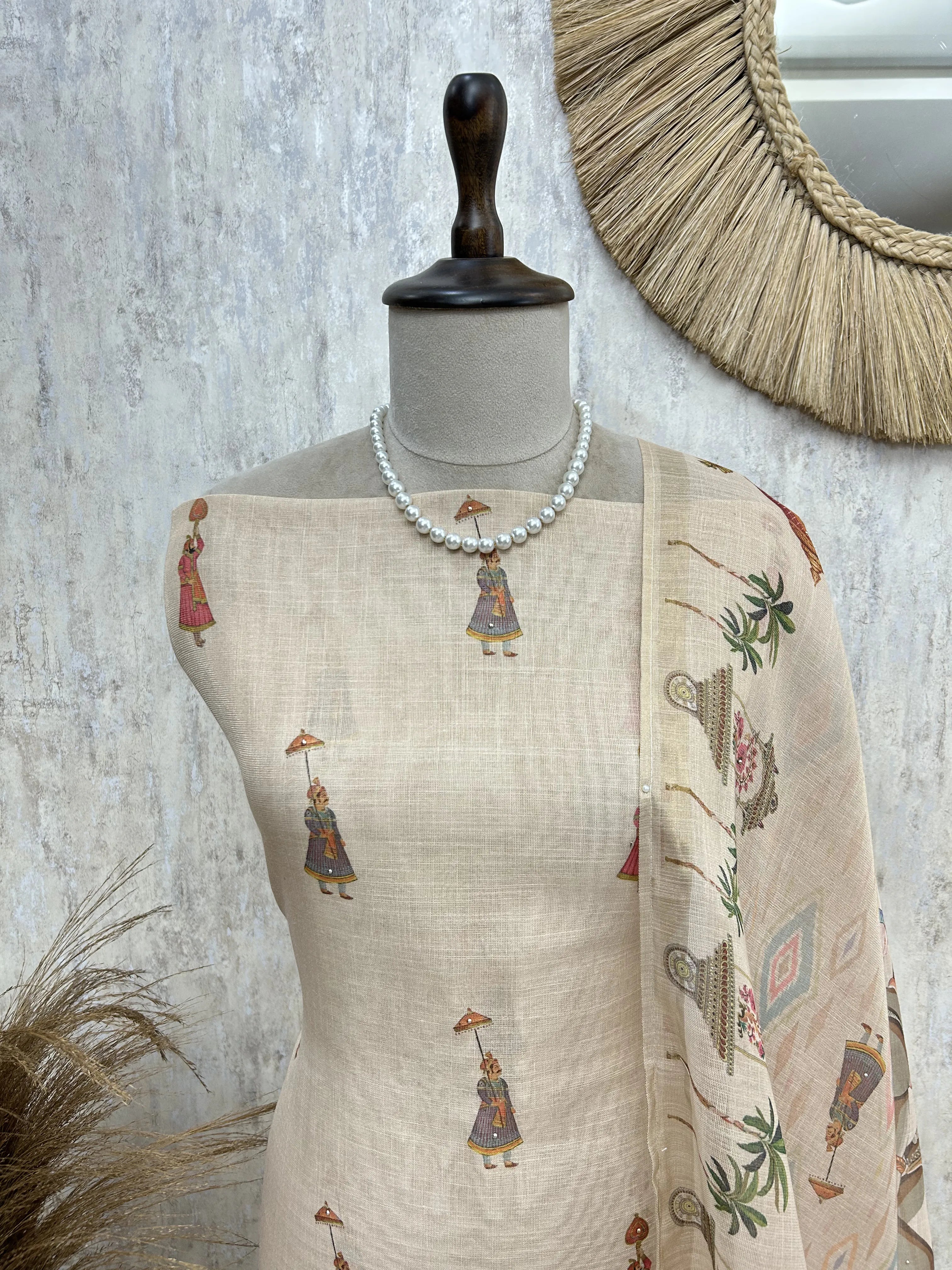 Regal Elephant Journey Unstitched Suit