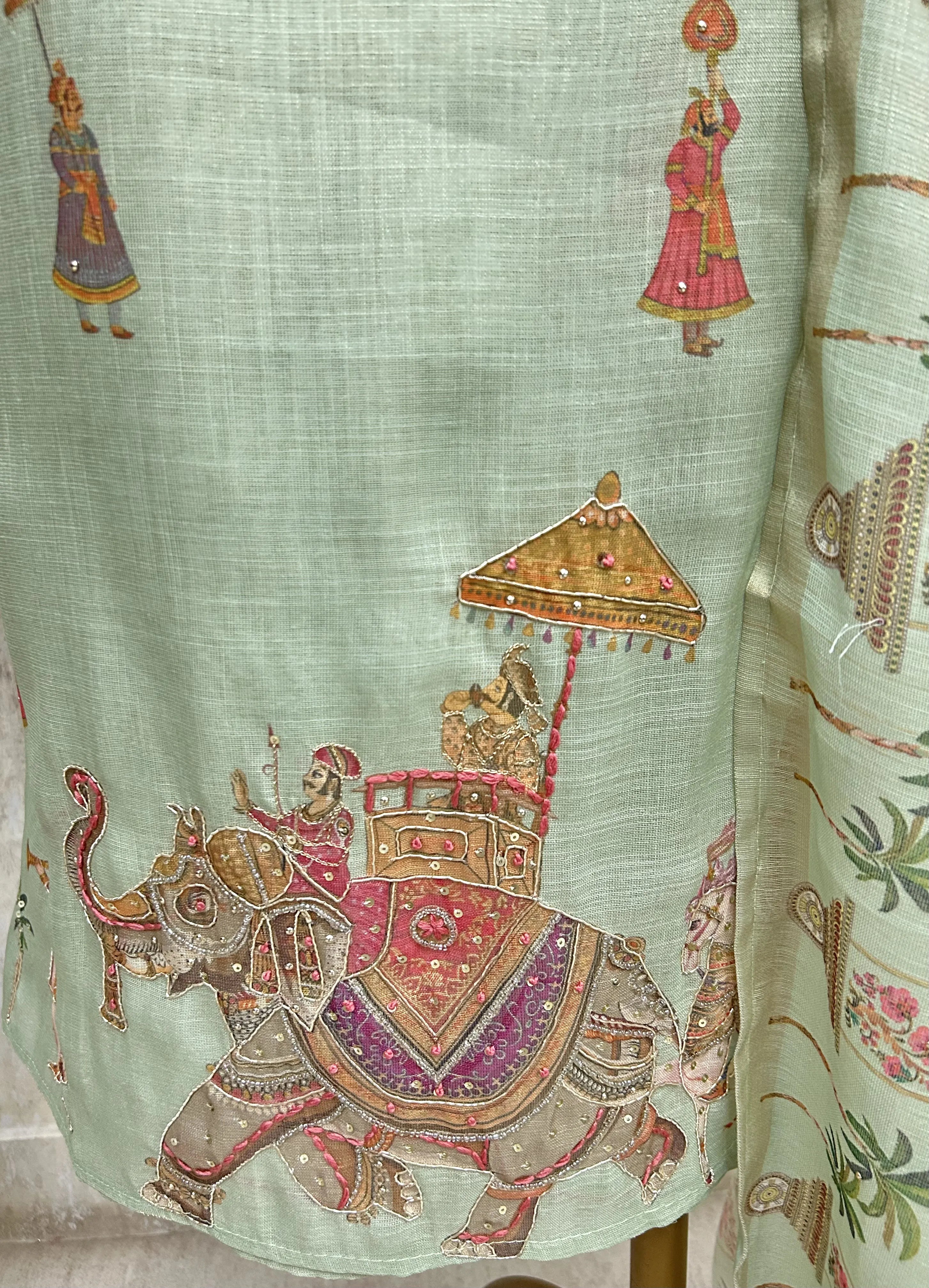 Regal Elephant Journey Unstitched Suit