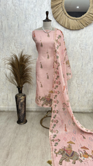 Regal Elephant Journey Unstitched Suit