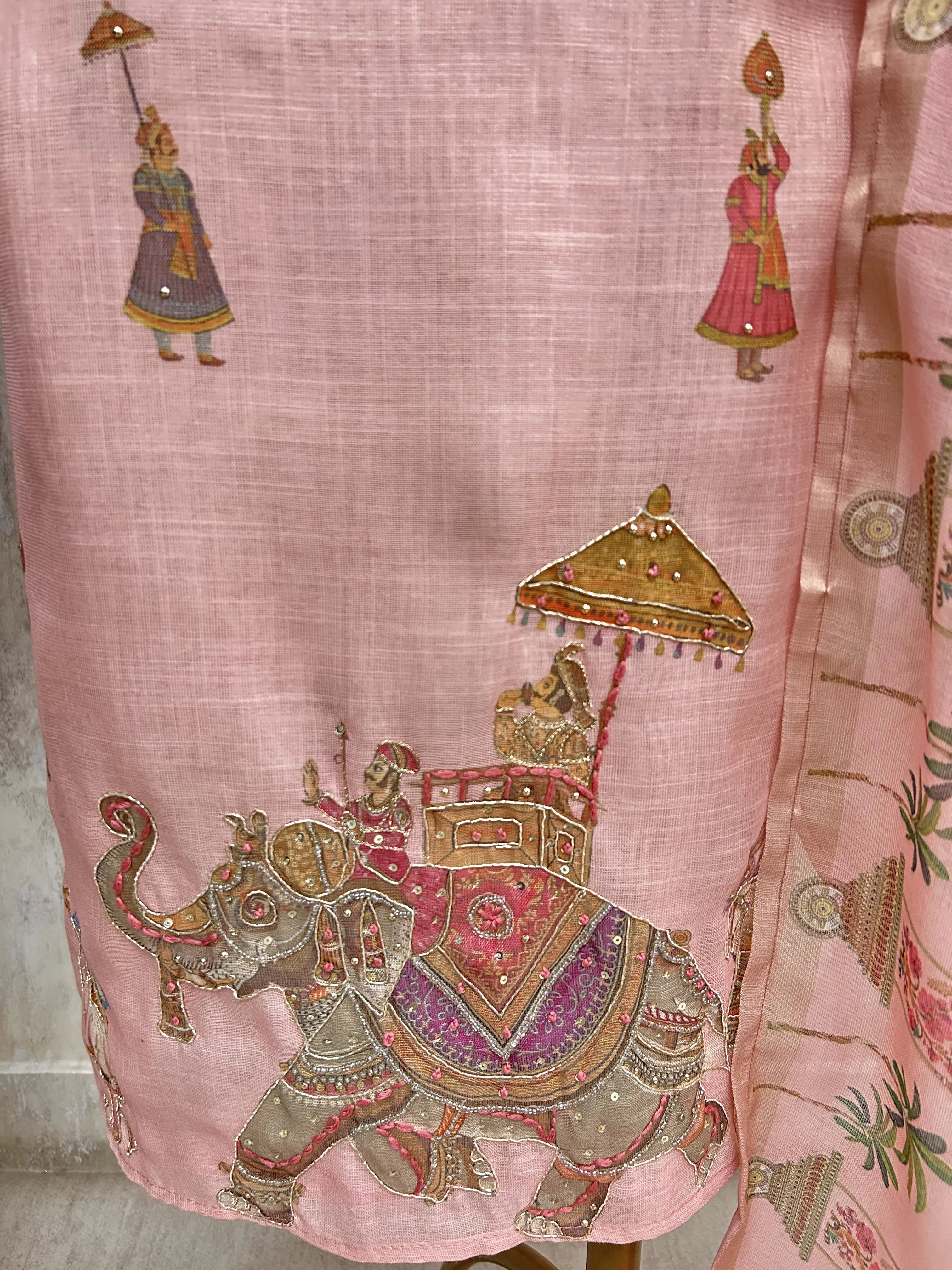 Regal Elephant Journey Unstitched Suit