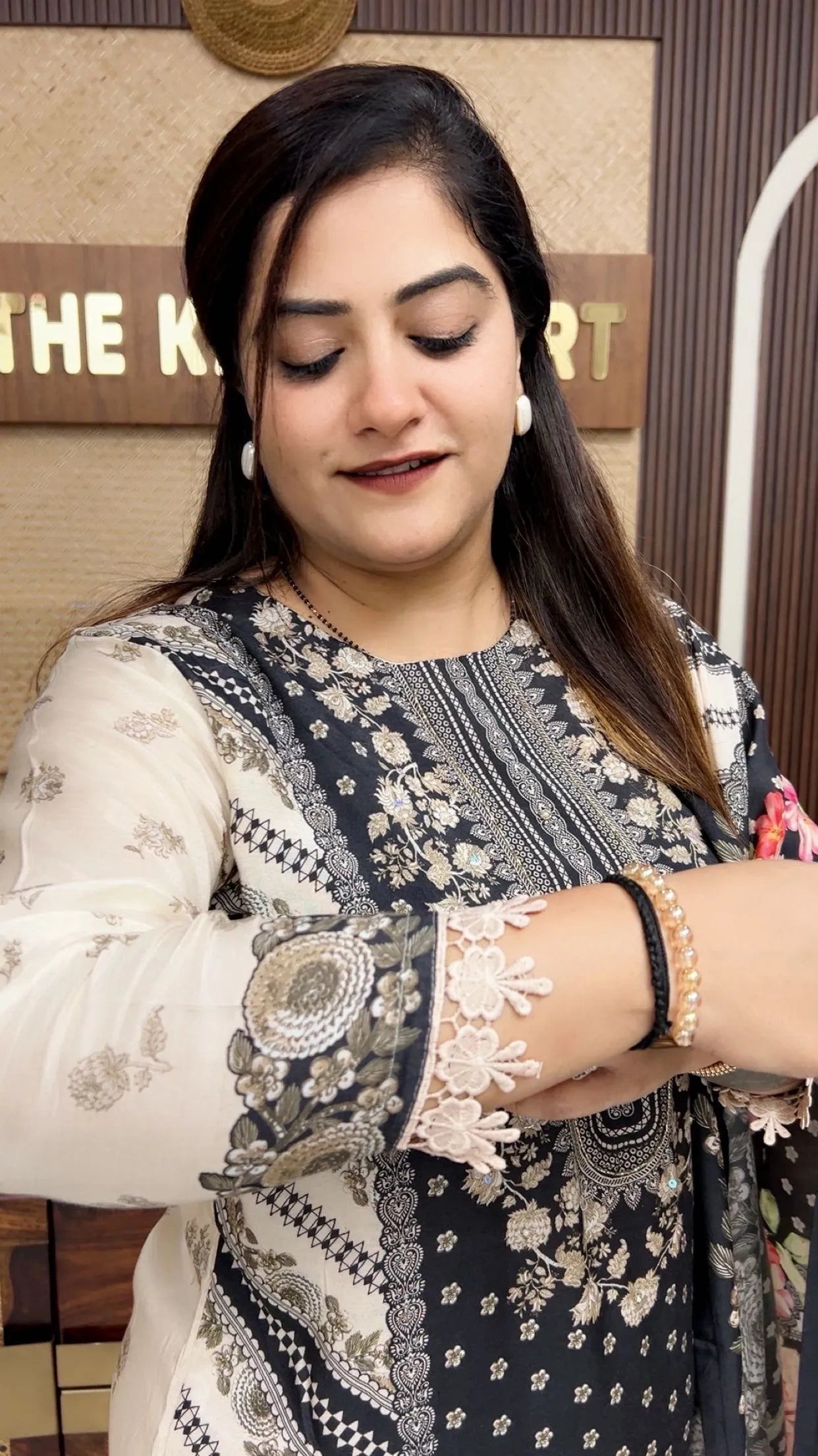 Printed Muslin Co-Ord Set