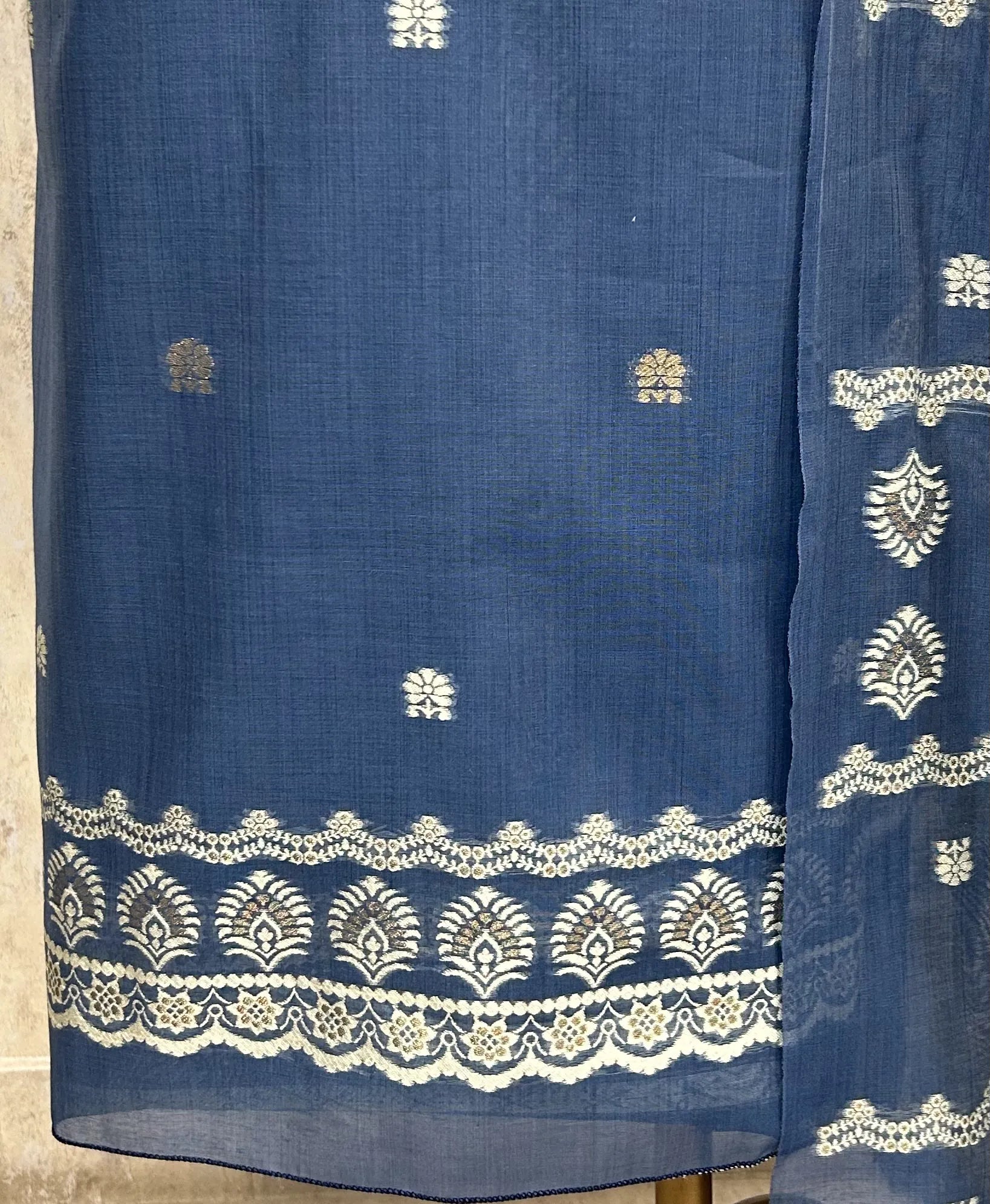 Royal Indigo Grace Unstitched Suit