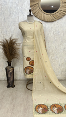 Classic Ethnic Elegance Unstitched Suit